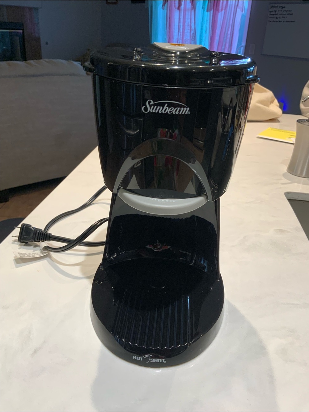 Sunbeam 6131 HOT SHOT WATER dispenser 16oz Black - Picture 5 of 7